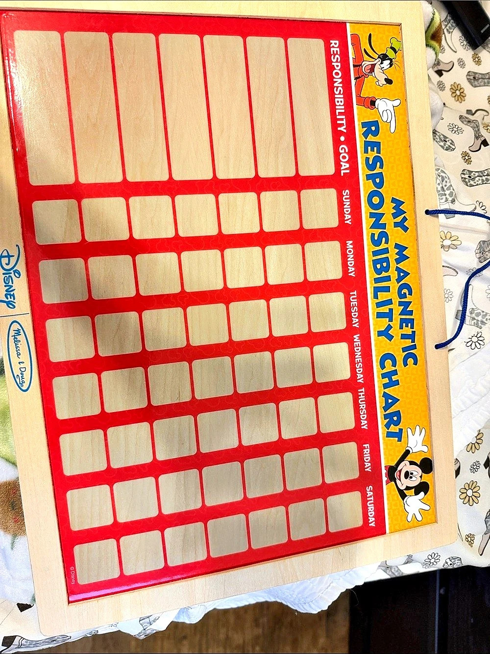 Disney My Magnetic Responsibility Chart Magnetic Responsibility Chart